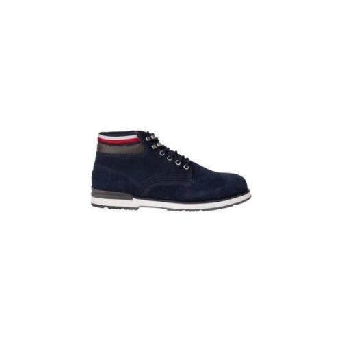 Enkellaarzen Tommy Hilfiger , Blue , Heren