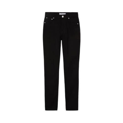 Slim-fit Denim Broek Trussardi , Black , Dames