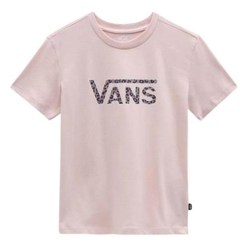 Drop V Cheetah Ss Crew Tee T-shirt Vans , Pink , Dames