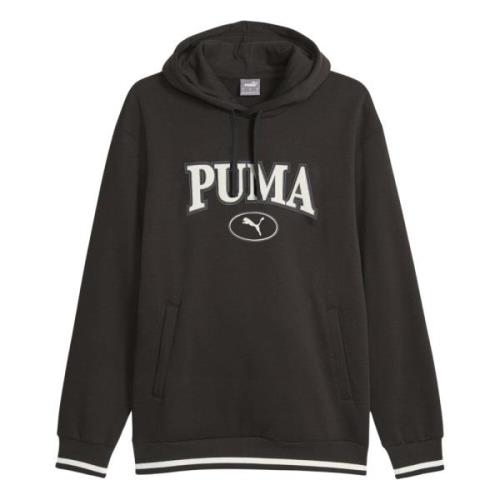 Team Hoodie Puma , Black , Heren