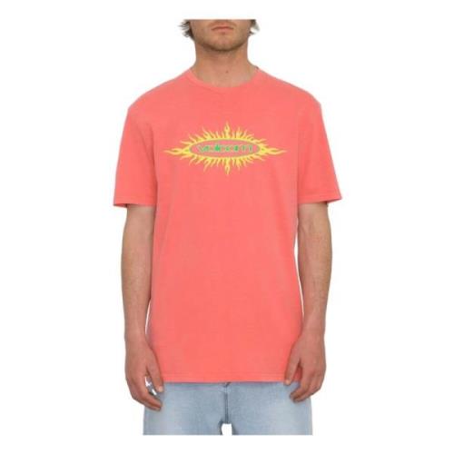 Nu Sun Pw T-shirt Volcom , Pink , Heren