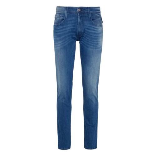 Anbass Jeans Replay , Blue , Heren