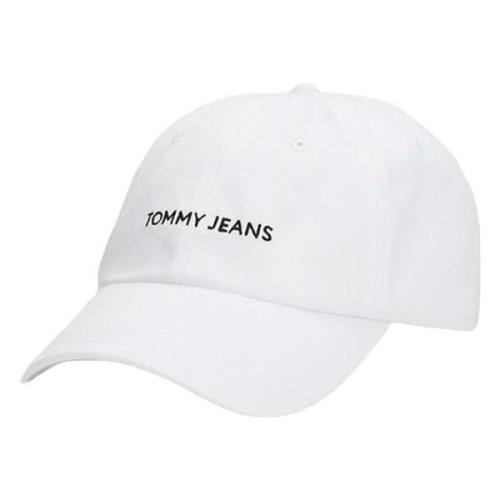 Linear Logo Cap Tommy Hilfiger , White , Heren