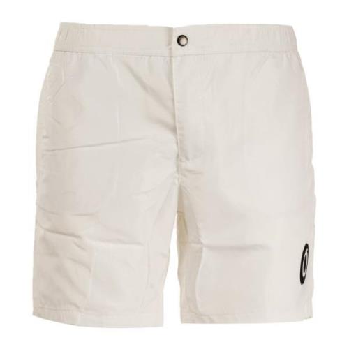 Heren Zwembroek Wit Zomerstijl Trussardi , White , Heren