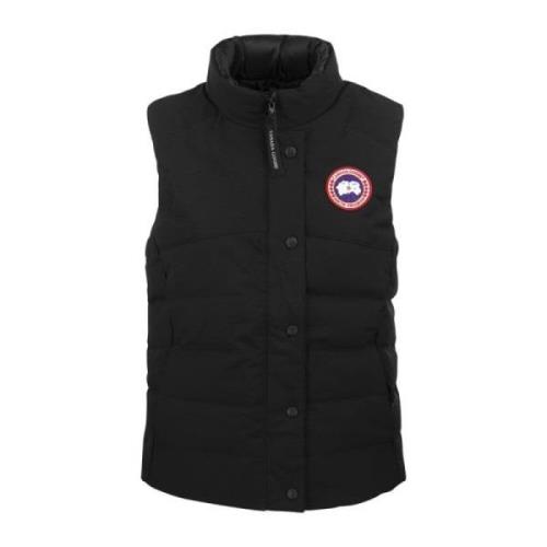 Freestyle - Mouwloos jack Canada Goose , Black , Dames