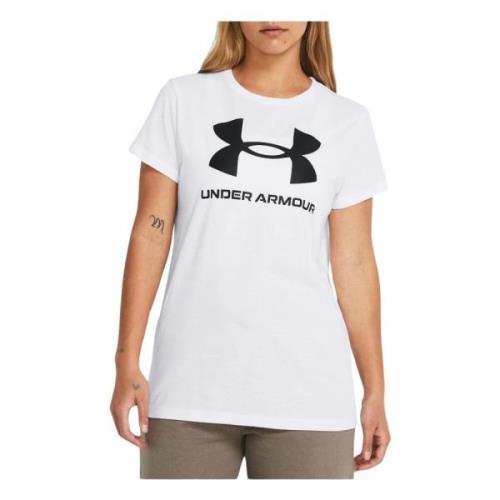 1356305_111 T-shirt Under Armour , White , Dames