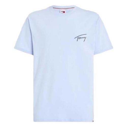 T-shirt Tommy Jeans , Blue , Heren