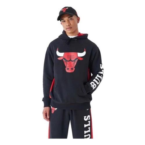 NBA Chicago Bulls Hoodie New Era , Black , Heren