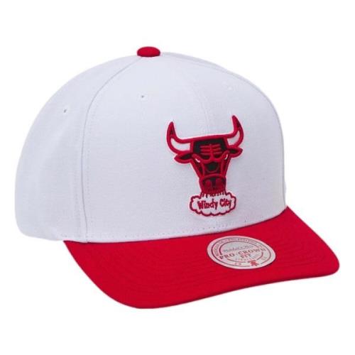 Chicago Bulls Wool Cap Mitchell & Ness , White , Heren