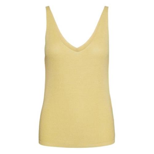 Tanktop Vero Moda , Yellow , Dames