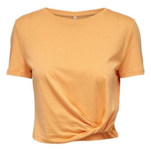 T-shirt Only , Orange , Dames