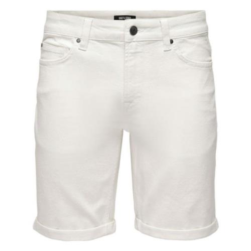 Shorts Only & Sons , White , Heren