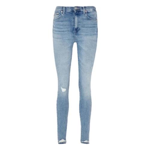 Sylvia Hr Skinny Jeans Tommy Jeans , Blue , Dames