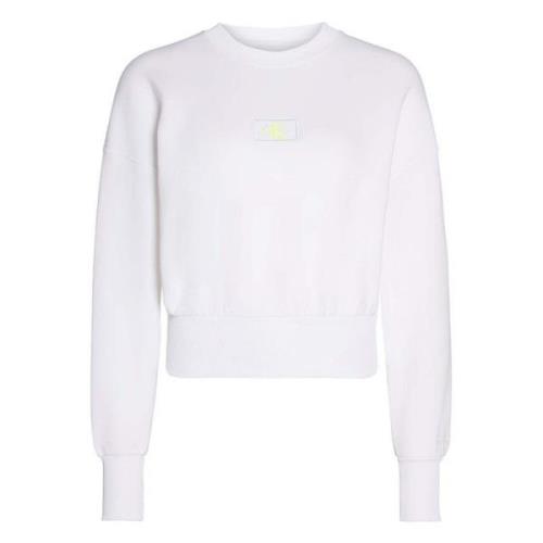 Hoodie Calvin Klein Jeans , White , Dames