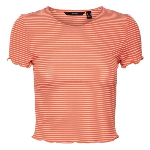 T-shirt Vero Moda , Orange , Dames