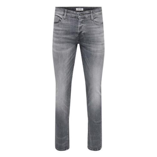 Slim Lange broek Only & Sons , Gray , Heren