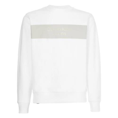 Hoodie Calvin Klein Jeans , White , Heren