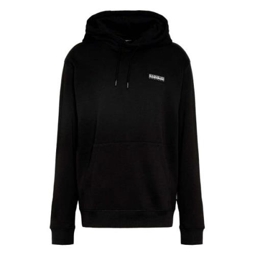 Hoodie Napapijri , Black , Heren