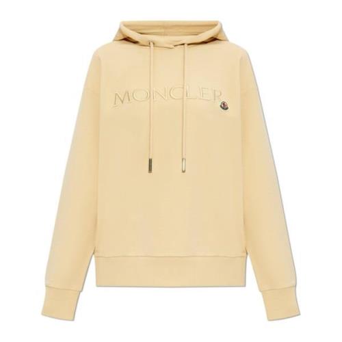 Hoodie Moncler , Beige , Dames