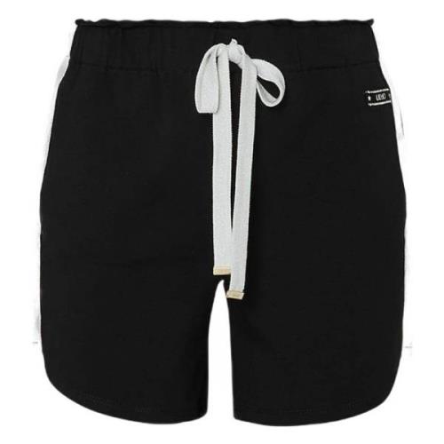 Korte Felpa Shorts Liu Jo , Black , Dames