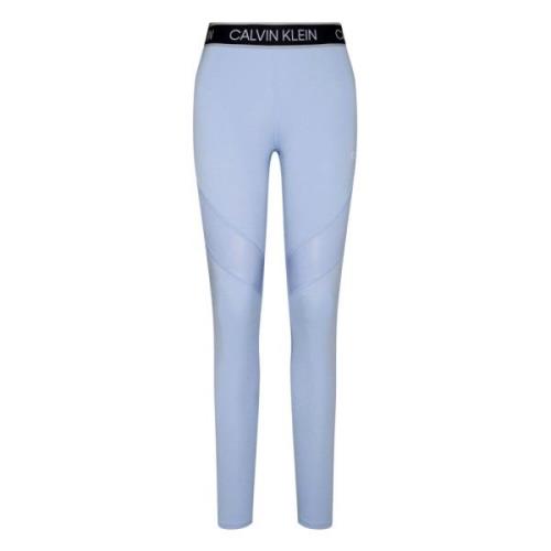 Wo-Full Length Tight Leggings Calvin Klein , Blue , Dames