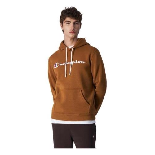 Hoodie Champion , Brown , Heren