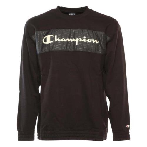 Crewneck Sweatshirt Hoodie Champion , Black , Heren