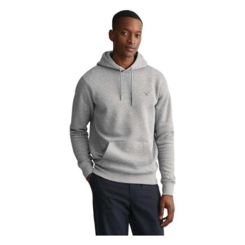 Hoodie Gant , Gray , Heren