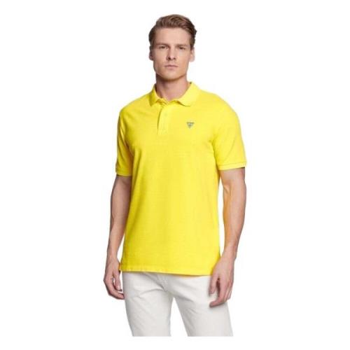 Polo met korte mouwen Guess , Yellow , Heren