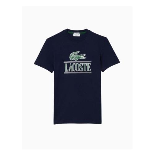 Regular Fit T-shirt Lacoste , Blue , Heren