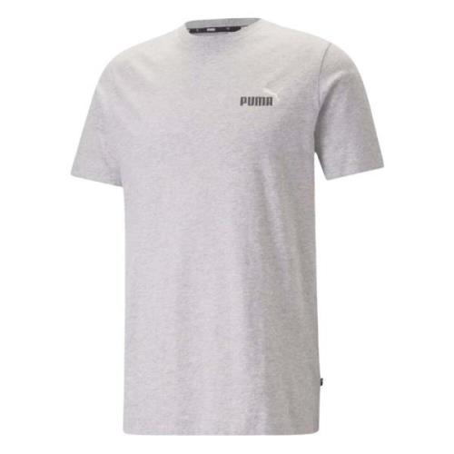 Ess+ 2 Col Klein Logo Tee T-shirt Puma , Gray , Heren