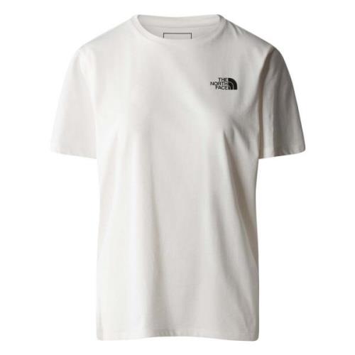 Foundation Graphic T-shirt The North Face , White , Dames