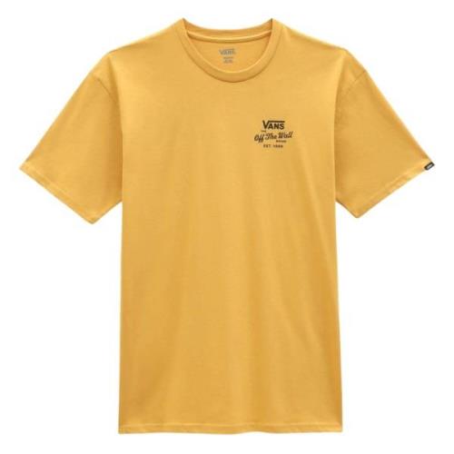 Gewerkte T-shirt Vans , Yellow , Heren