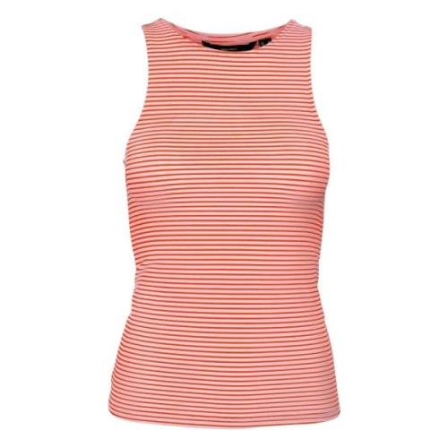 Tank Top Vero Moda , Pink , Dames