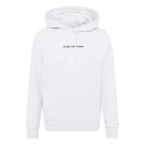 Hoodie Tommy Jeans , White , Heren