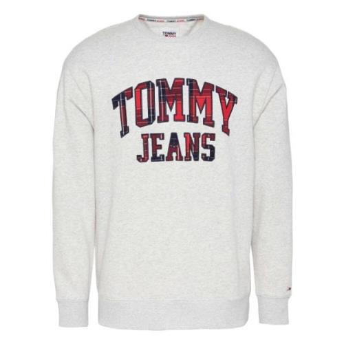 Sweatshirts Tommy Jeans , Gray , Heren