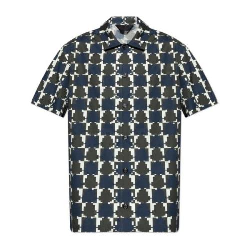 Kortemouwenshirt Moncler , Blue , Heren