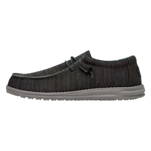 Wally SOX Lace Shoes Hey Dude , Gray , Heren