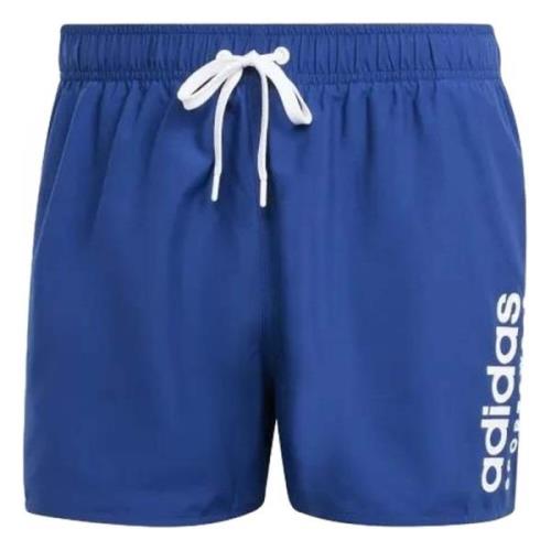 Essentials Logo Shorts Adidas , Blue , Heren