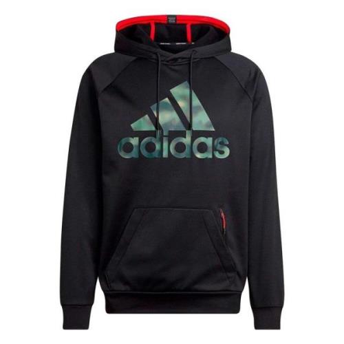 Badge of Sport Nov Hoodie Adidas , Black , Heren