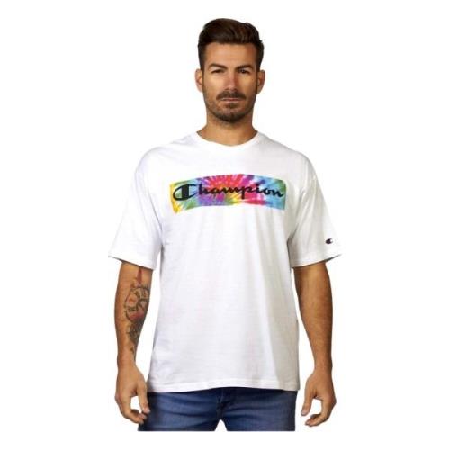 T-shirt Champion , White , Heren