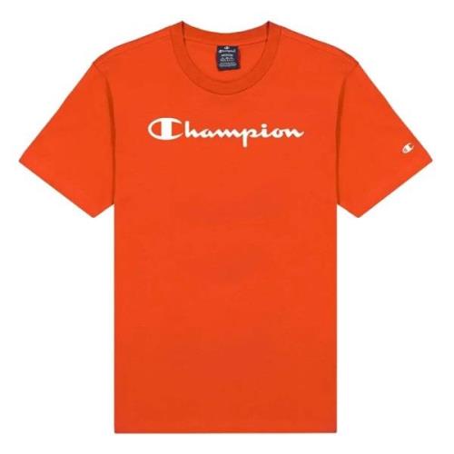 T-shirt Champion , Orange , Heren