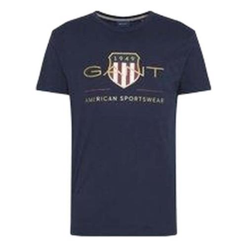 T-shirt Gant , Blue , Heren