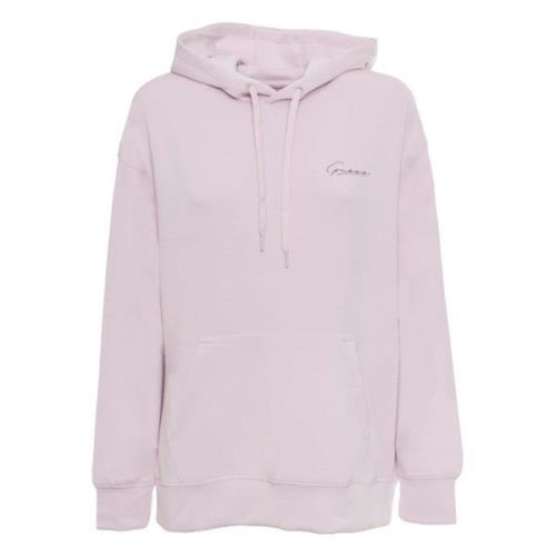 Hoodie Guess , Pink , Dames