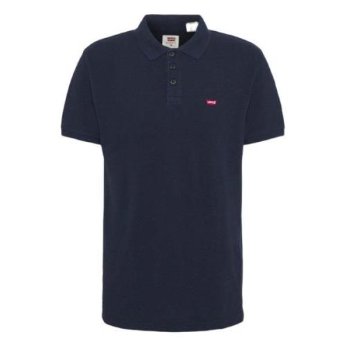 Strauss Short Sleeve Polo Levi's , Blue , Heren