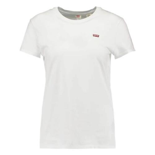 Perfect TEE T-shirt Levi's , White , Dames