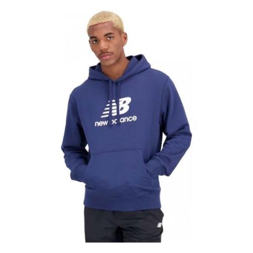 Hoodie New Balance , Blue , Heren