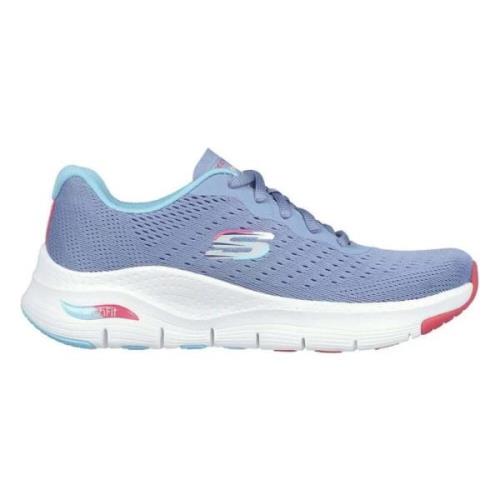 Arch Fit Running Shoes Skechers , Blue , Dames