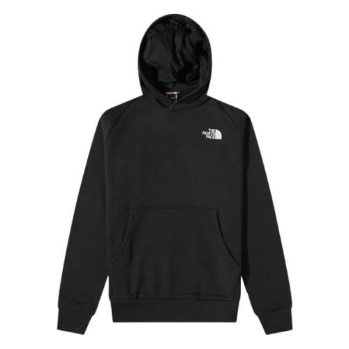 Raglan Red Box Hoodie The North Face , Black , Heren