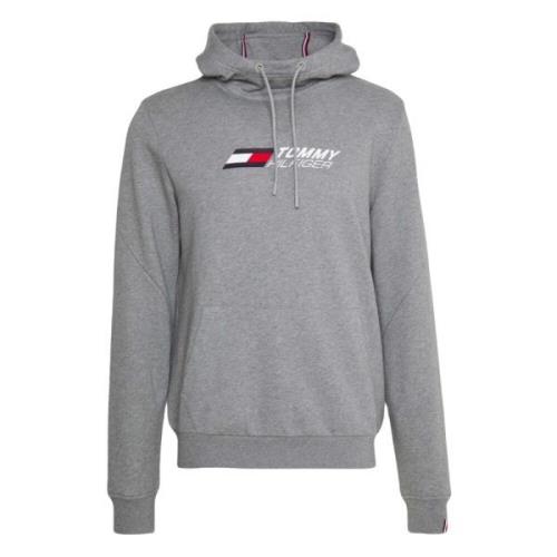 Essential Hoodie Tommy Hilfiger , Gray , Heren